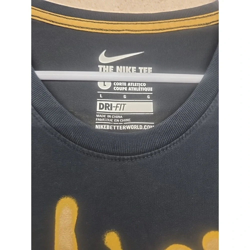 2014 Nike‎ Black Mamba Shirt Adult Large Kobe Bryant Dri-Fit Long Sleeve
